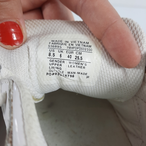 CONVERSE Womens 8.5 Pro White Leather Blue Logo - Picture 11 of 13